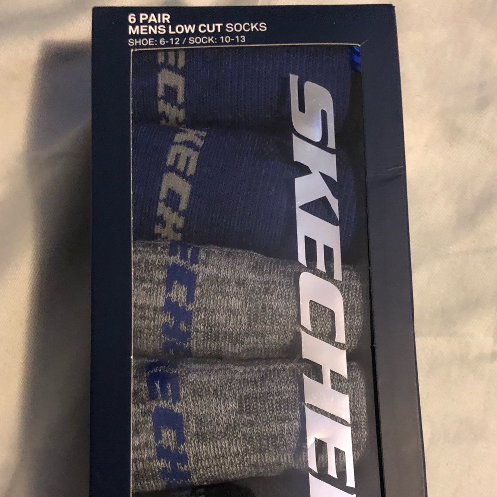 Sketchers Men’s Low Cut Socks - NEW